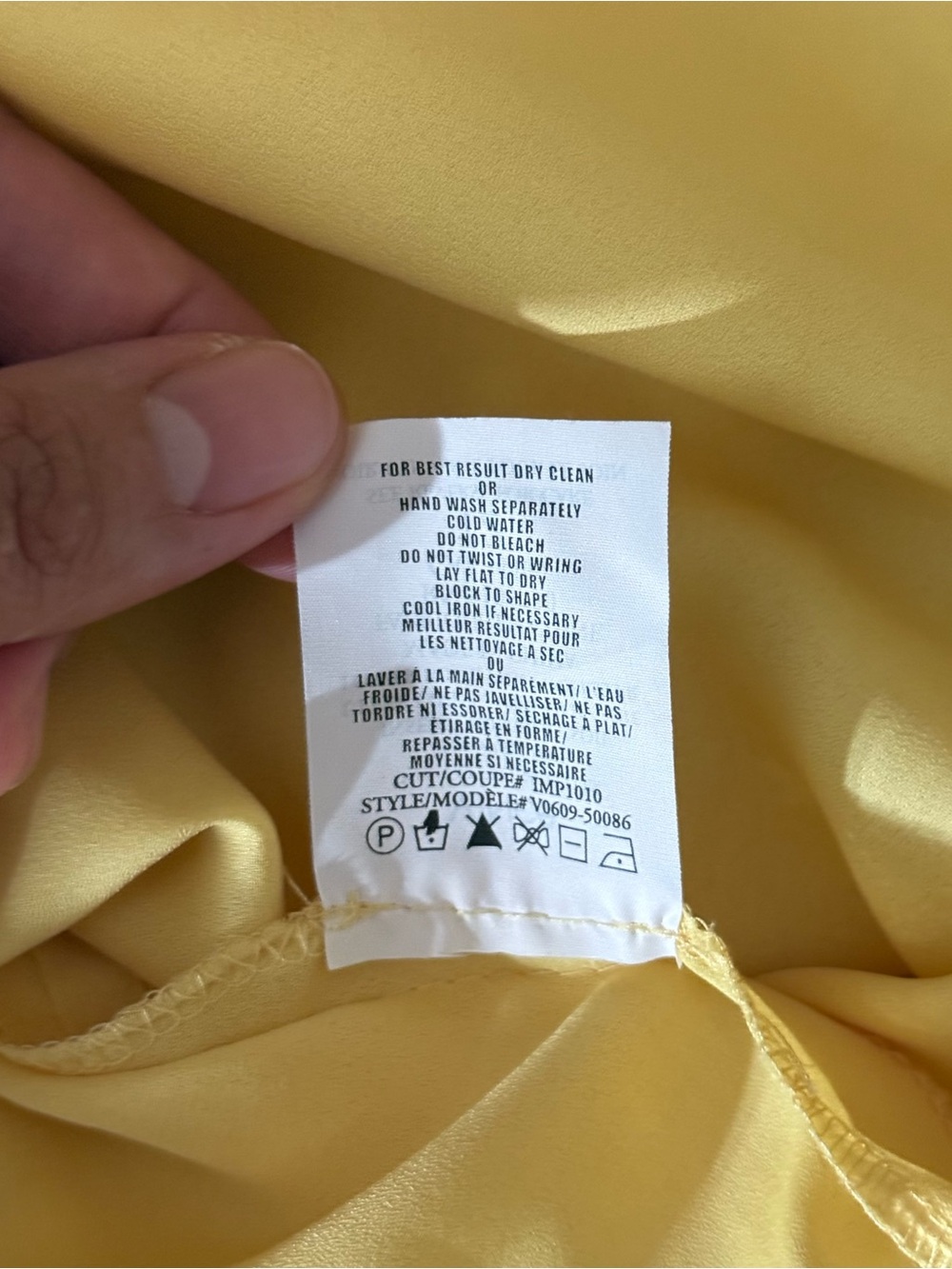 Vince Yellow Textured Cotton Silk Sleeveless Fit & Flare Dress Size 12 - Picture 9 of 9